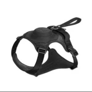 Buddy Co Zero Ultra Kendinden Gezdirmeli Çok Yönlü Uzatılabilir Köpek Göğüs Tasması Siyah Medium ürün görseli 1
