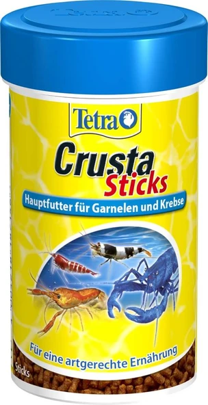 Tetra Crusta Sticks Çubuk Karides Kerevit ve Kabuklu Canlılar Yemi 100 ml ürün görseli 1