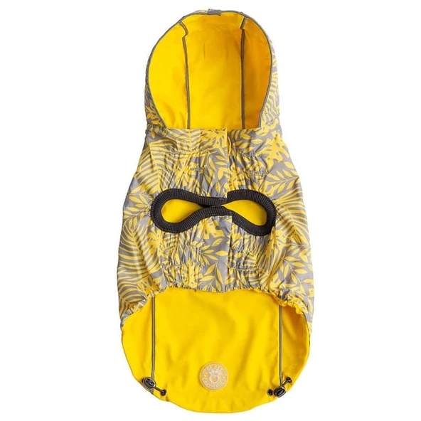 GF PET Çift Taraflı Köpek Yağmurluğu Sarı XLarge - Resim 3