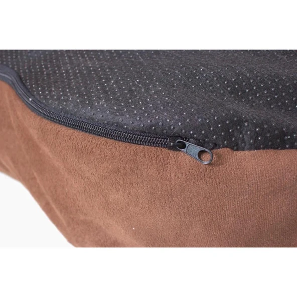 Lepus Caramio Kedi Köpek Yatağı Kahve 60X60 Cm - Resim 2