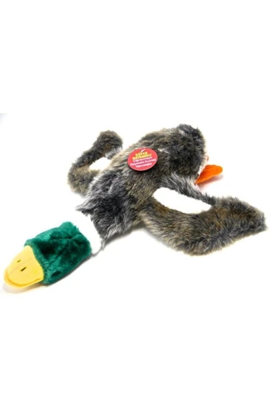 Vardem Peluş Süper Dayanıklı Köpek Oyuncağı Sesli Ördek 35 Cm ürün görseli 1