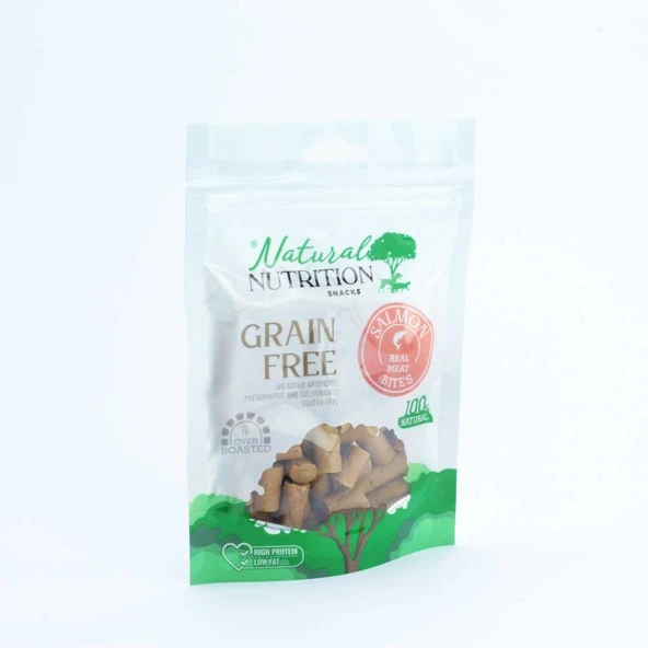 Natural Nutrition Snacks Somon Eti Minik Taneler Köpek Ödülü 75 G ürün görseli 1