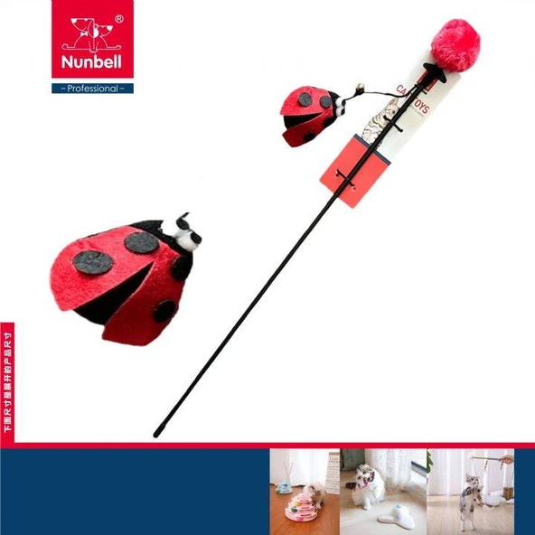 Nunbell Cats Kedi Olta Oyuncağı Uğur Böceği ürün görseli 1