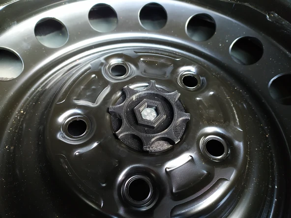 Toyota Corolla yedek lastik stepne bağlantı kolu aparatı - 6490446 - Resim 4