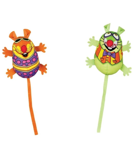 Fat Cat Flower Chic Kedi Otlu Fare 10x10x3 Cm ürün görseli 1