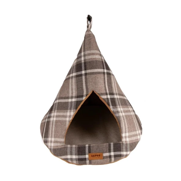 Lepus Sfenks Piramit Yatak Kahve 45x45x40 Cm ürün görseli 1