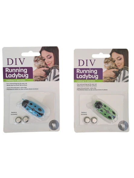 Pet Pretty Kedi Köpek Oyuncağı Pilli Hareketli Uğur Böceği ürün görseli 1