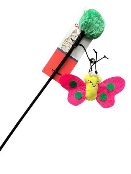 Nunbell Cats Kedi Olta Oyuncağı Kelebek ürün görseli 1