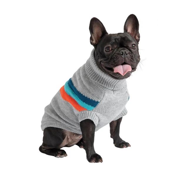 GF PET Alpine Köpek Süveteri Gri Medium - Resim 2