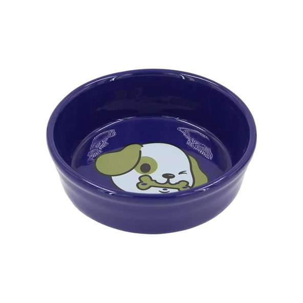 Lepus Renkli Seramik Köpek Mama Kabı 400 ml ürün görseli 1