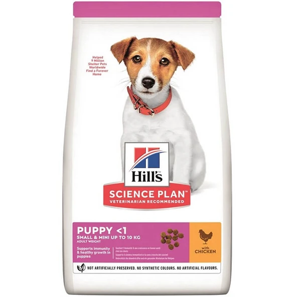 Hills Puppy Small Miniature Mini İrk Tavuk Ve Hindili Yavru Köpek Mamasi 1.5 Kg ürün görseli 1