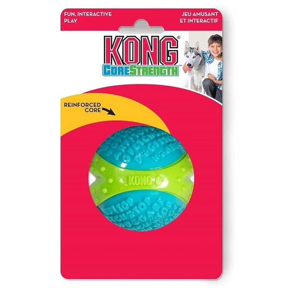 Kong Core Strength Köpek Çiğneme Topu Medium 6 Cm ürün görseli 1