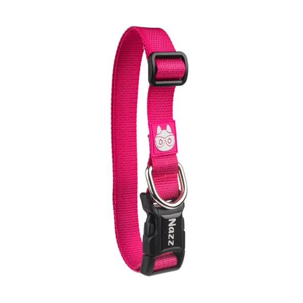 Nazz Köpek Boyun Tasması Pembe Small 1,5X34 Cm ürün görseli 1