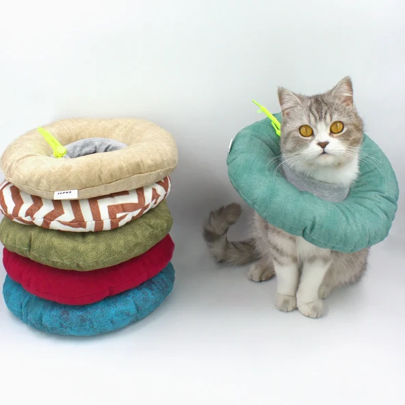 Lepus Kedi Köpek Yakalık Düz Renkli Mix Large ürün görseli 1