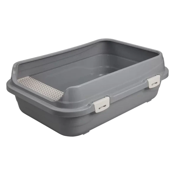 Pet Pretty Açık Lüx Kedi Tuvaleti Büyük 45X65X25 Cm - Resim 4