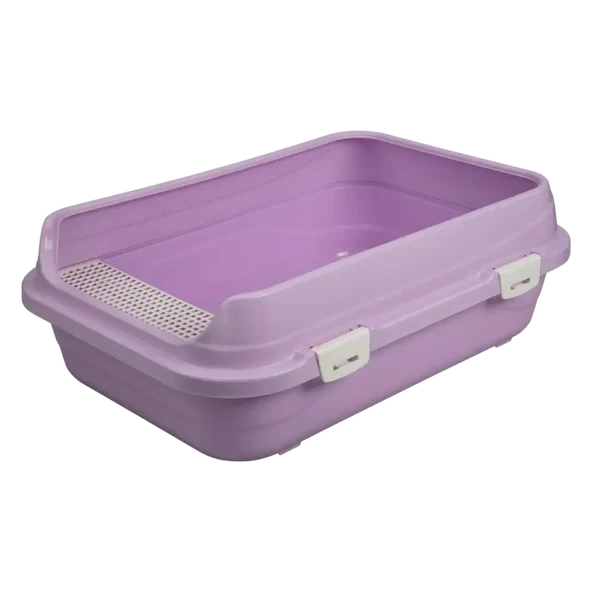 Pet Pretty Açık Lüx Kedi Tuvaleti Büyük 45X65X25 Cm ürün görseli 1