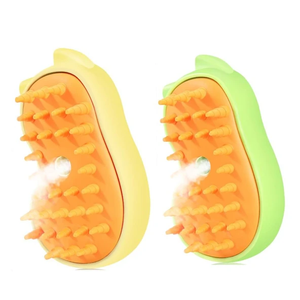 Zampa Minik Kedi Köpek Tasarımlı Buharlı Kedi Tarağı ürün görseli 1