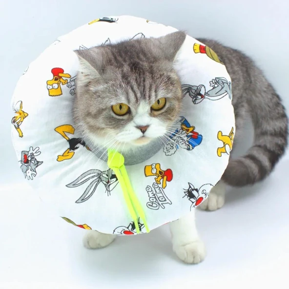 Lepus Kedi Köpek Yakalık Tavşan Figürlü Small No:3 ürün görseli 1