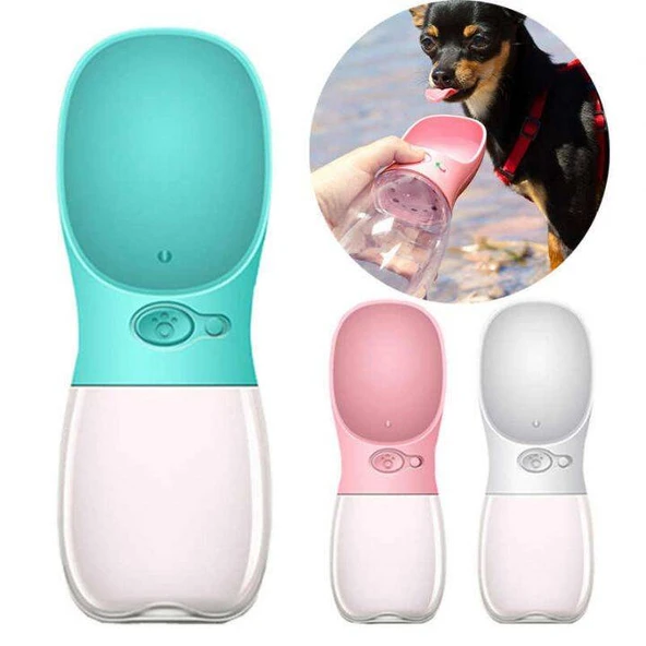 Nunbell Taşınabilir Kedi Köpek Suluğu 550 ml ürün görseli 1