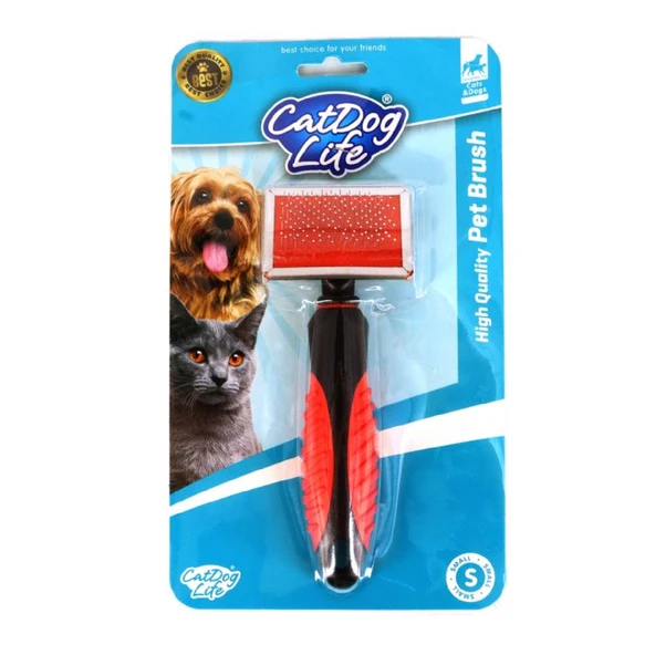 ​Catdog Life Kedi ve Köpek İnce Tel Fırça Tarağı Small ürün görseli 1