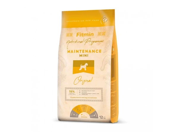 Fitmin Mini Adult Maintenance Ufak Irk Yetişkin Köpek Maması 12 Kg ürün görseli 1
