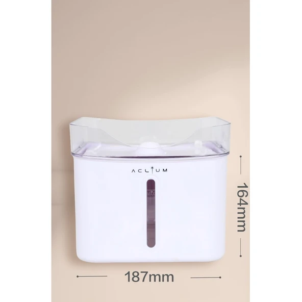 Aclıum Kedi Köpek Su Sebili 187X187X164 mm - Resim 2