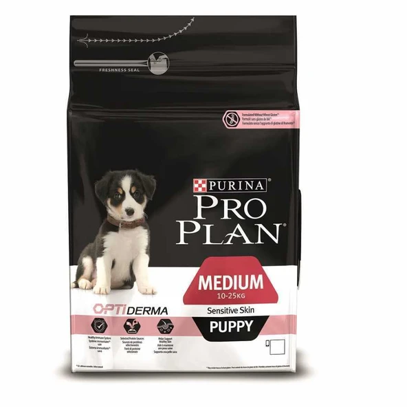 ProPlan Opti Derma Somonlu Hassas Yavru Kuru Köpek Maması 3 Kg ürün görseli 1