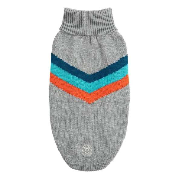 GF PET Alpine Köpek Süveteri Gri Medium ürün görseli 1