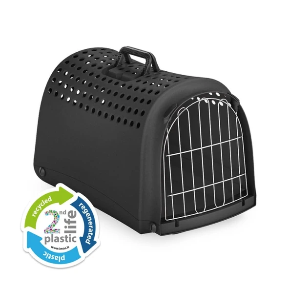 Imac Lınus 2nd Lıfe Evcil Hayvan Taşıma Çantası Siyah 52,5x32x34,5 Cm ürün görseli 1