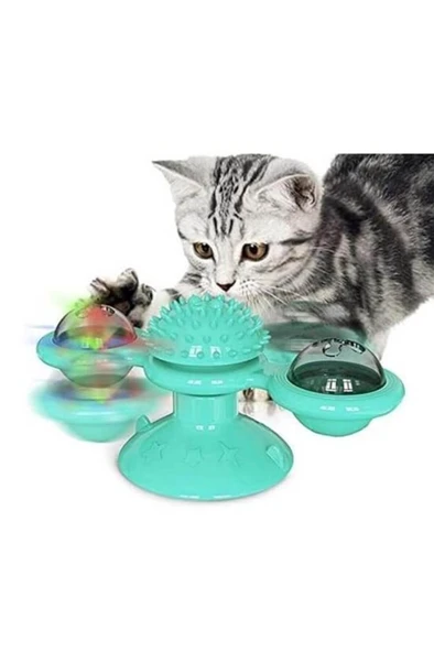 Lion Catnipli Interaktif Kedi Zeka Oyuncağı 15 Cm ürün görseli 1