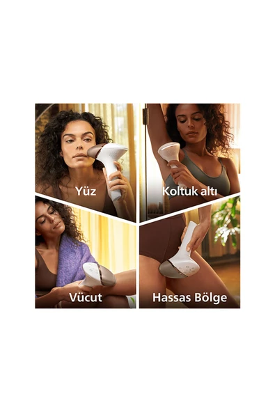 Lumea BRI951/03 -450.000 Atım Lazer Epilasyon; Vücut,Yüz,Bikini,Koltuk Altı/Kablosuz/SkinAi - Resim 3