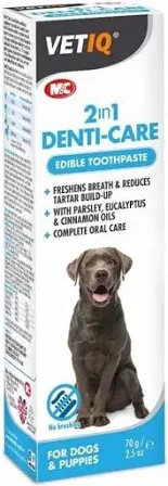 Mc VetiQ 2in1 Denti Care Köpek Ağız ve Diş Sağlığı Macunu 70 Gr ürün görseli 1