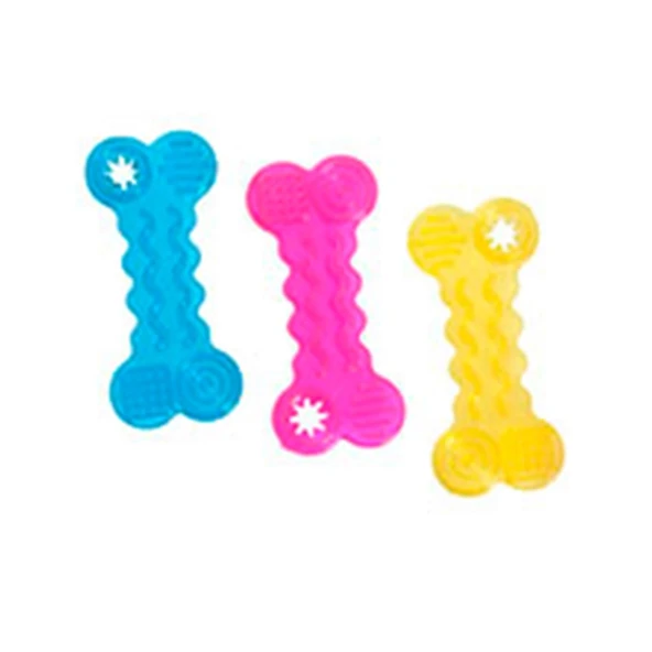 Flamingo Renkli Kemik Köpek Ödül Oyuncağı Small ürün görseli 1