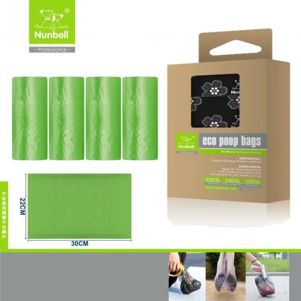 Nunbell Yedek Dışkı Torbası 8 Li ürün görseli 1