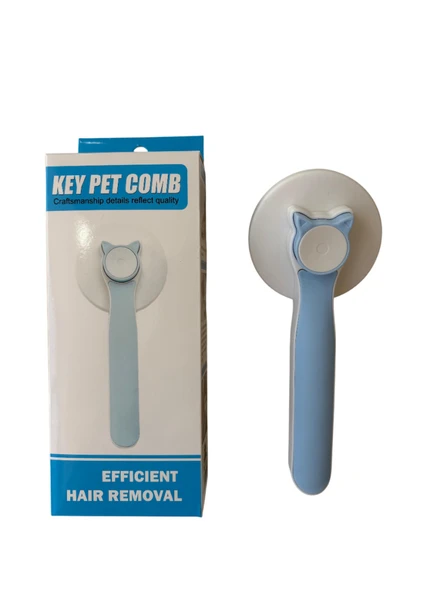 Pet Pretty Kedi Köpek Desenli Basmalı Tarak ürün görseli 1