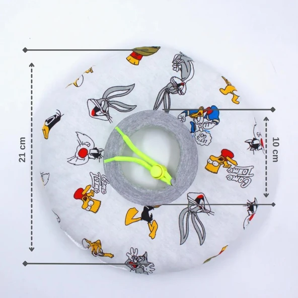 Lepus Kedi Köpek Yakalık Tavşan Figürlü Small No:3 - Resim 2