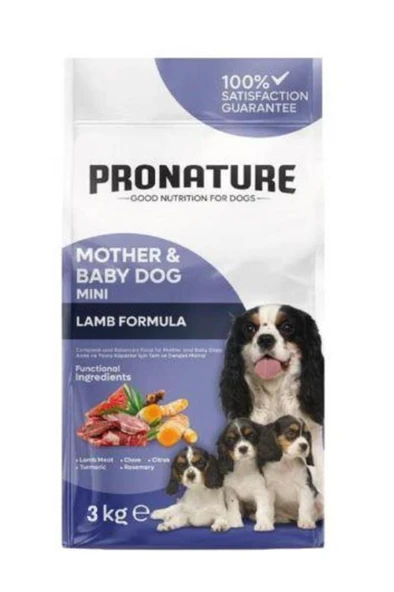 pronature Mother & Baby Kuru Köpek Maması (Mini) Kuzu Etli 3 Kg ürün görseli 1