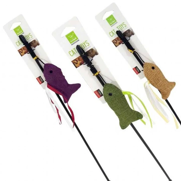 Nunbell Cats Kedi Olta Oyuncağı Balık ürün görseli 1