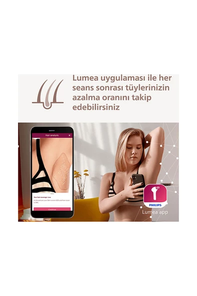 Lumea BRI951/03 -450.000 Atım Lazer Epilasyon; Vücut,Yüz,Bikini,Koltuk Altı/Kablosuz/SkinAi - Resim 5