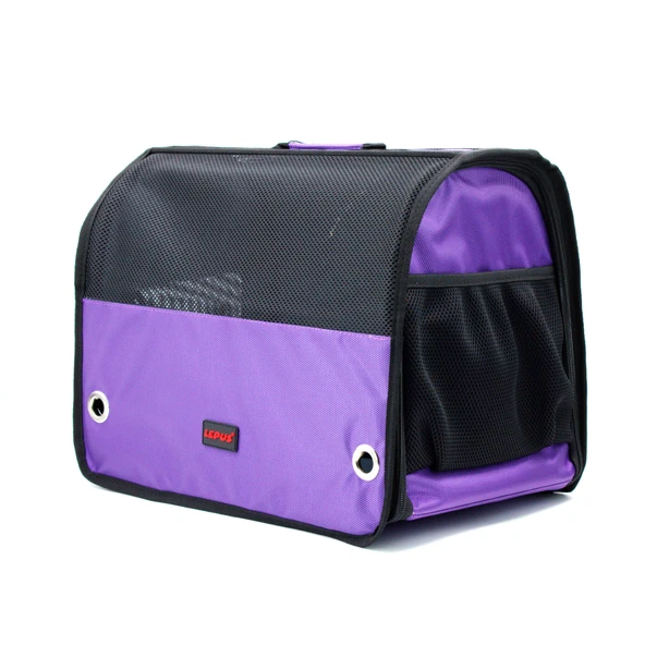 Lepus Cool Backpack Kedi Köpek Taşıma Çantası Lila 32X26X43 Cm - Resim 2