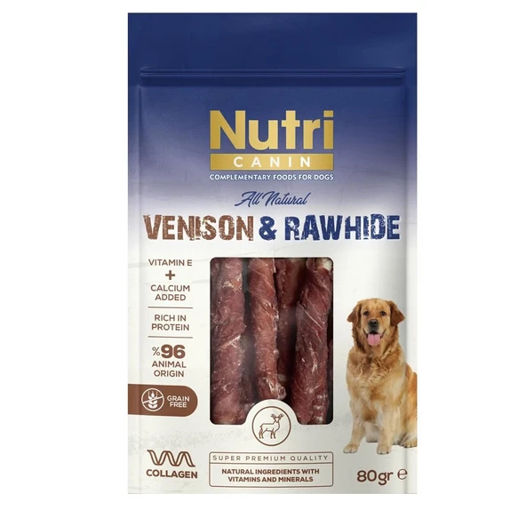 Nutri Canin Vension Rawhide Geyikli Köpek Ödülü 80 Gr ürün görseli 1
