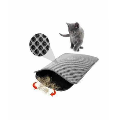 Pet Pretty Elekli Kedi Tuvalet Paspası 50X60 Cm ürün görseli 1