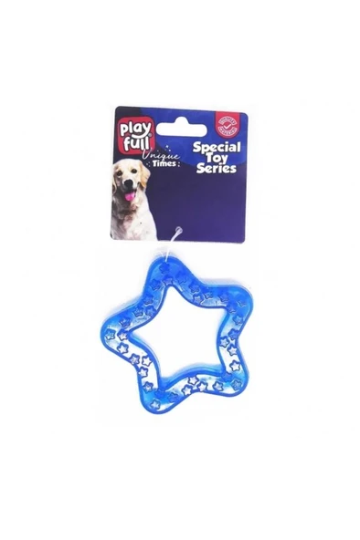 Playfull Beşgen Plastik Diş Kaşıma Oyuncağı 8x7.5 Cm ürün görseli 1