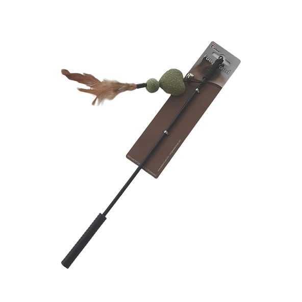 Eastland Catnipli Kalp Kedi Oltası Tüylü 50 Cm ürün görseli 1