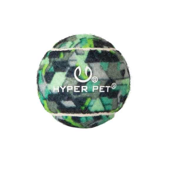 Hyper Pet 4'lü  Green Camo Tenis Topu Orta Boy 6.5 Cm - Resim 2