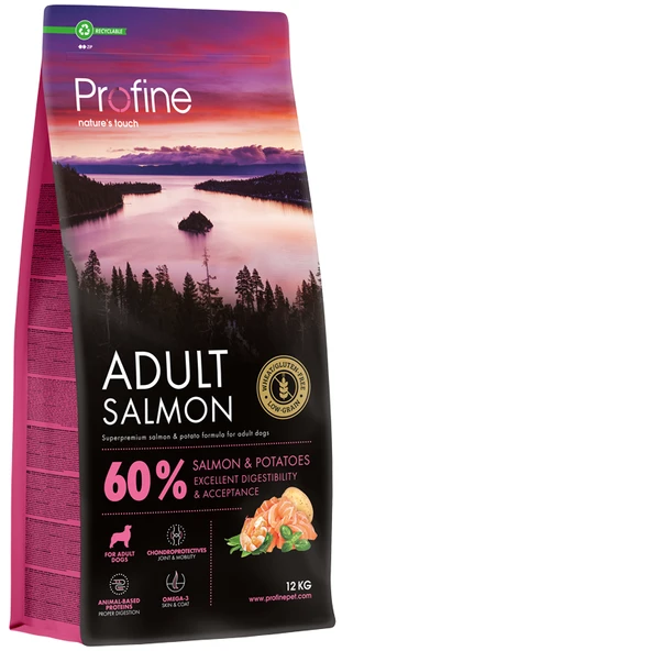 Profine Glutensiz Somonlu Yetiskin Köpek Maması 12 Kg ürün görseli 1
