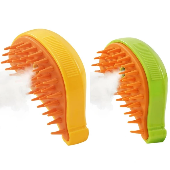 Zampa Balık Tasarımlı Buharlı Kedi Köpek Yıkama Tarağı ürün görseli 1