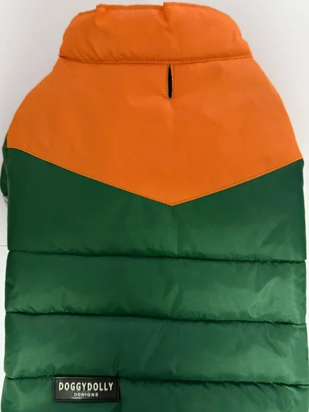 Doggy Dolly Green 0range Legs Jacket Küçük Irk Köpek Montu XSall ürün görseli 1
