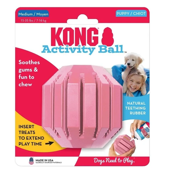 KONG Puppy Activity Çok Amaçlı Aktivite Oyuncağı Medium ürün görseli 1