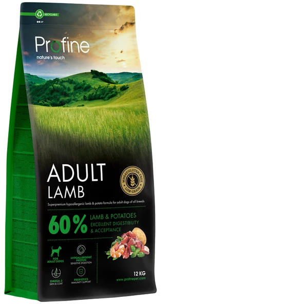 Profine Glutensiz Kuzu Etli Yetişkin Köpek Maması 12 Kg ürün görseli 1